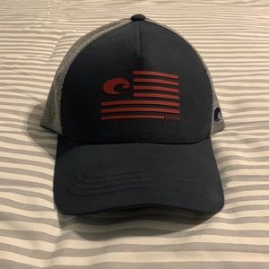 Men’s Costa snap back flag cap